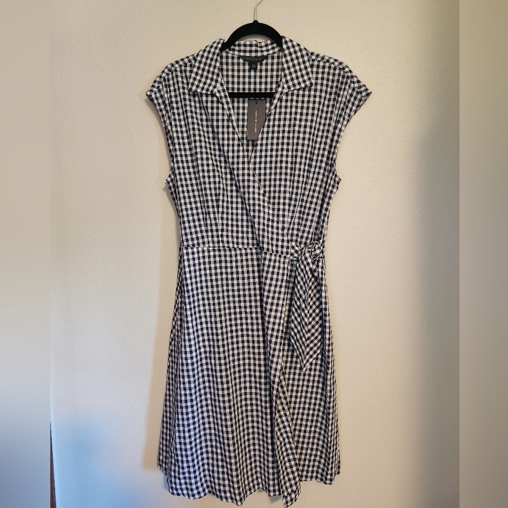 Tommy Hilfiger Sleeveless Wrap Dress